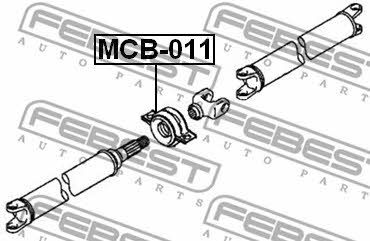 Купить Febest MCB011 – отличная цена на EXIST.UA!