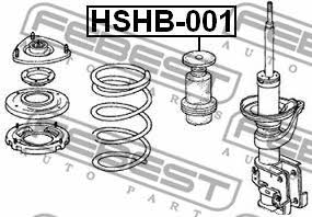 Купити Febest HSHB001 – суперціна на EXIST.UA!