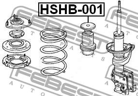 Купити Febest HSHB-001 за низькою ціною в Україні!