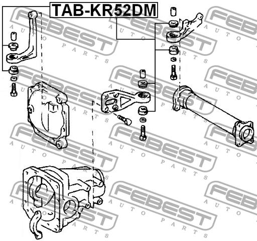 Купить Febest TAB-KR52DM по низкой цене в Украине!