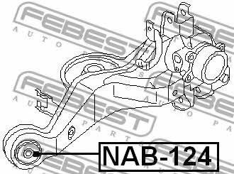 Купить Febest NAB124 – отличная цена на EXIST.UA!