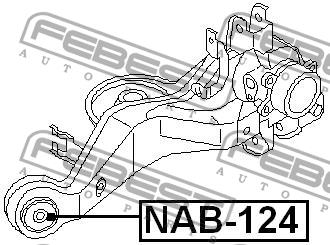 Купить Febest NAB-124 по низкой цене в Украине!