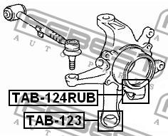 Купить Febest TAB-124RUB по низкой цене в Украине!