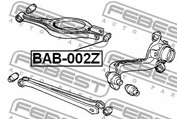 Купить Febest BAB-002Z по низкой цене в Украине!
