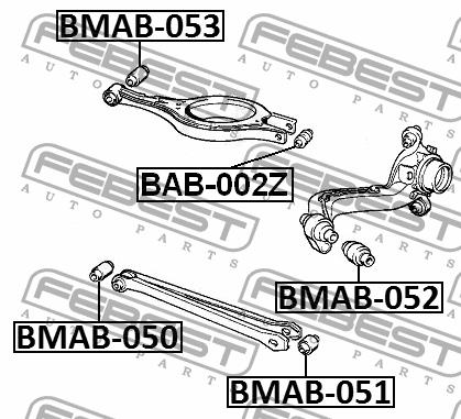 Купить Febest BAB002Z – отличная цена на EXIST.UA!