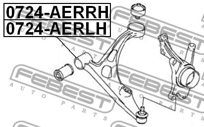 Купить Febest 0724AERLH – отличная цена на EXIST.UA!