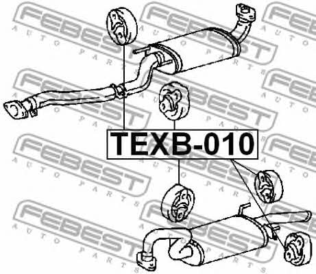Купити Febest TEXB-010 за низькою ціною в Україні!