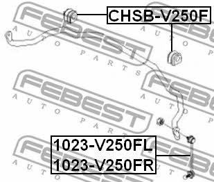 Купить Febest CHSB-V250F по низкой цене в Украине!