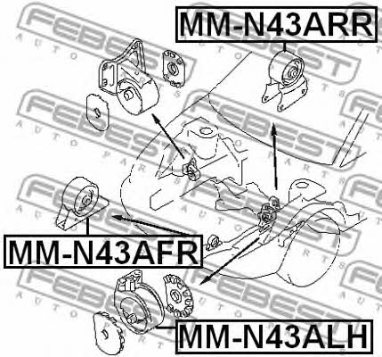 Купить Febest MM-N43ALH по низкой цене в Украине!