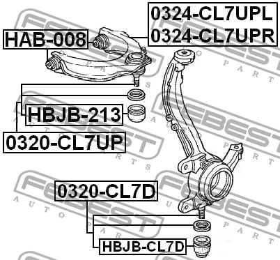 Febest Пыльник шаровой опоры – цена 351 UAH