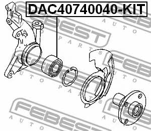 Купить Febest DAC40740040KIT – отличная цена на EXIST.UA!