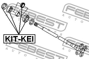 Купить Febest KIT-KEI по низкой цене в Украине!