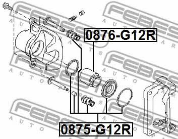 Купить Febest 0876G12R – отличная цена на EXIST.UA!
