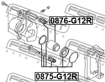 Купить Febest 0876-G12R по низкой цене в Украине!