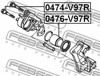Купить Febest 0476-V97R по низкой цене в Украине!