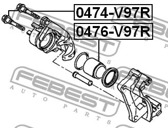 Купить Febest 0476V97R – отличная цена на EXIST.UA!
