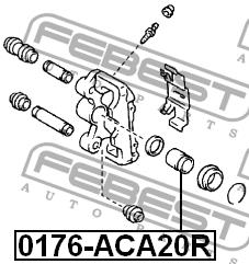 Купить Febest 0176-ACA20R по низкой цене в Украине!
