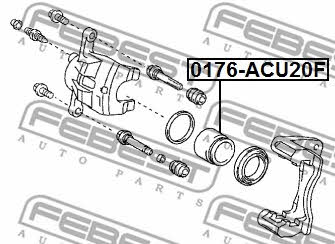 Купить Febest 0176-ACU20F по низкой цене в Украине!