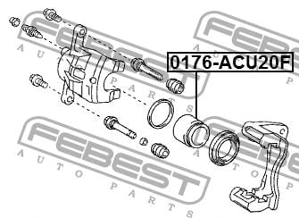 Купить Febest 0176ACU20F – отличная цена на EXIST.UA!