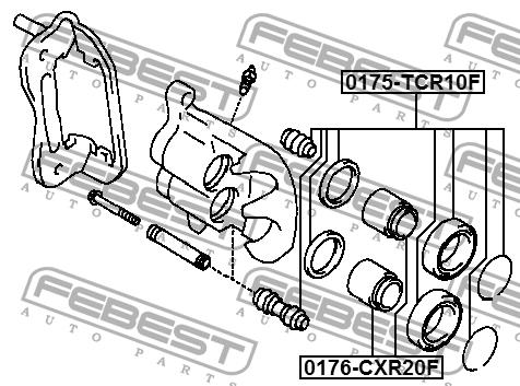 Купить Febest 0176CXR20F – отличная цена на EXIST.UA!