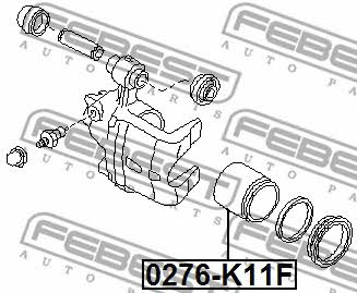 Купить Febest 0276-K11F по низкой цене в Украине!