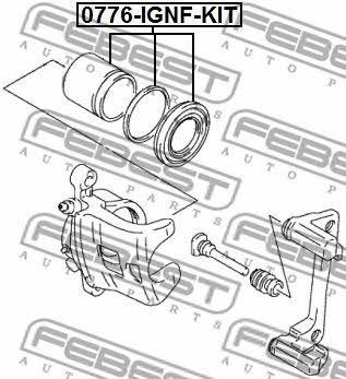 Купить Febest 0776IGNFKIT – отличная цена на EXIST.UA!