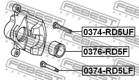Купить Febest 0376RD5F – отличная цена на EXIST.UA!