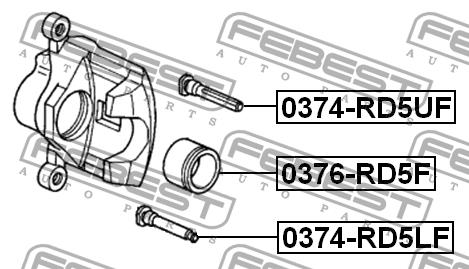 Купить Febest 0376-RD5F по низкой цене в Украине!