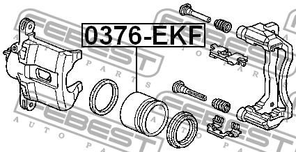 Купить Febest 0376EKF – отличная цена на EXIST.UA!