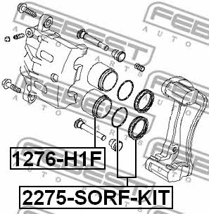 Купить Febest 1276-H1F по низкой цене в Украине!