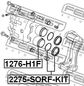 Купить Febest 1276H1F – отличная цена на EXIST.UA!