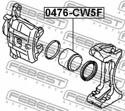Купить Febest 0476-CW5F по низкой цене в Украине!