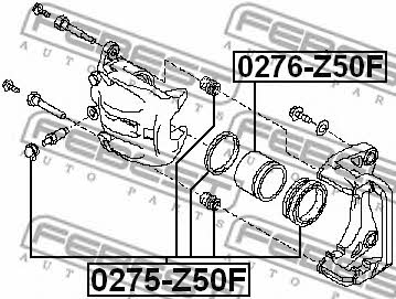 Купить Febest 0276Z50F – отличная цена на EXIST.UA!