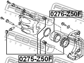 Купить Febest 0276-Z50F по низкой цене в Украине!
