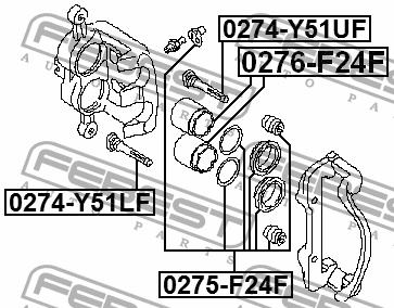 Купить Febest 0276F24F – отличная цена на EXIST.UA!