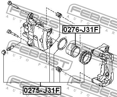 Купить Febest 0276-J31F по низкой цене в Украине!