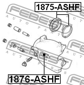 Купить Febest 1876ASHF – отличная цена на EXIST.UA!