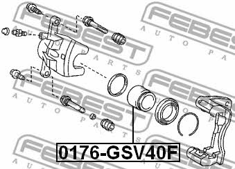 Купить Febest 0176-GSV40F по низкой цене в Украине!