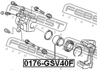 Купить Febest 0176GSV40F – отличная цена на EXIST.UA!