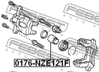 Купить Febest 0176-NZE121F по низкой цене в Украине!