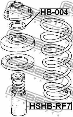 Febest Пыльник и отбойник на 1 амортизатор – цена 195 UAH