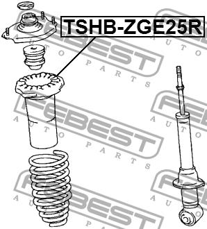 Купить Febest TSHBZGE25R – отличная цена на EXIST.UA!