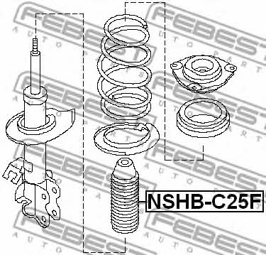 Купити Febest NSHB-C25F за низькою ціною в Україні!