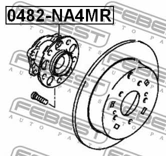 Купить Febest 0482NA4MR – отличная цена на EXIST.UA!