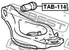 Купить Febest TAB-114 по низкой цене в Украине!