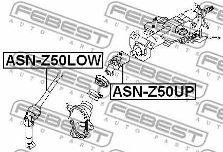 Купить Febest ASNZ50LOW – отличная цена на EXIST.UA!