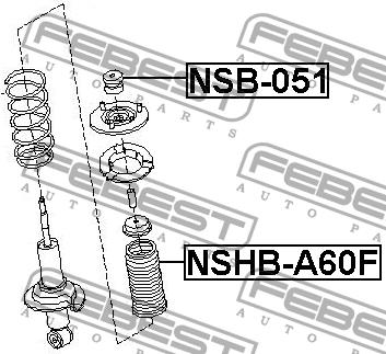 Купить Febest NSB-051 по низкой цене в Украине!