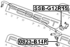 Купить Febest SSB-G12R15 по низкой цене в Украине!