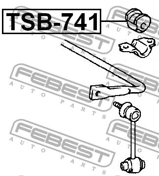 Купити Febest TSB741 – суперціна на EXIST.UA!