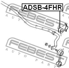Купити Febest ADSB-4FHR за низькою ціною в Україні!